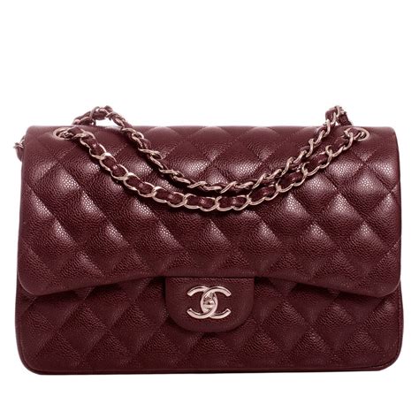 chanel burgundy flap bag with black edge|Chanel flap bag price.